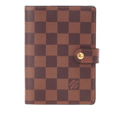 Louis Vuitton Small Ring Agenda Cover, front view